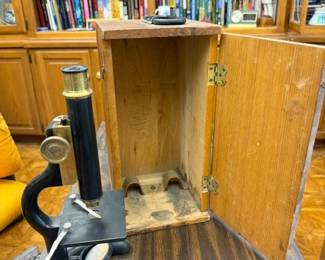 Vintage Bausch & Lomb Microscope