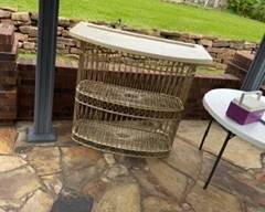 A nice outdoor bar