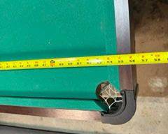 About 56" long
