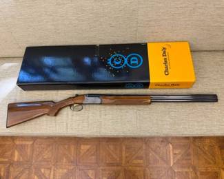 Charles Daly Superior II 20 Gauge Over/Under with the original box! When buying firearms cash will speed up the process. Russ will be showing the firearms but if a credit card is used one of the ladies will have to process the card...