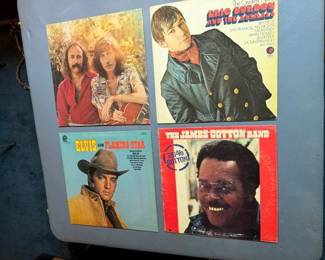 Wev have a nice selection of vintage vinyl.