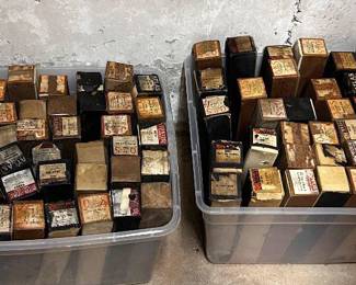100 vintage player piano rolls