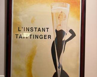 Tattinger vintage poster