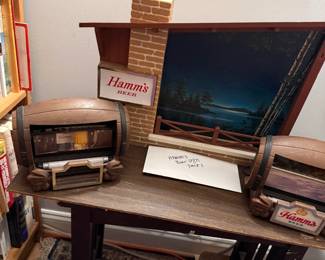 HAMMS beer advertising