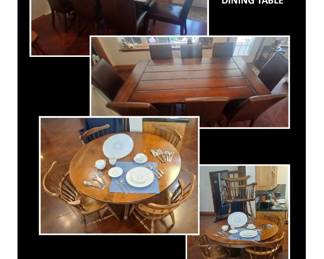 Dining Tables / Pottery Barn / Sprague & Carleton Maple