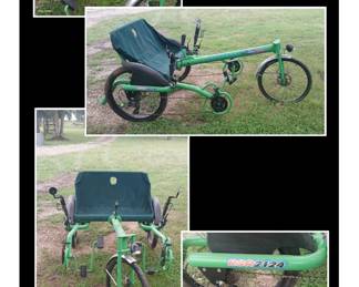 RickCycle side by side rickshaw tricycle