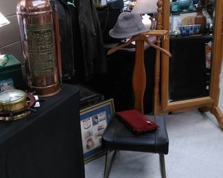 Copper fire extinguisher lamp
