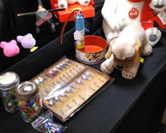 Steiff Coca-Cola Bears and Puppy, Vintage Items