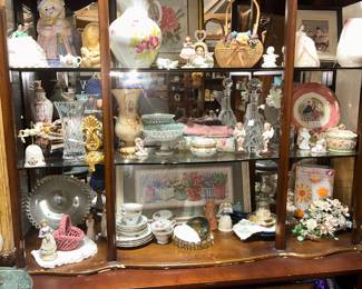 Assorted china & porcelain figurines