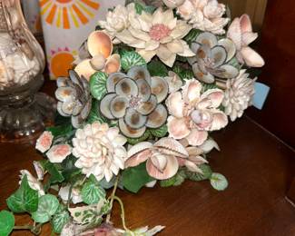 Seashell bouquet