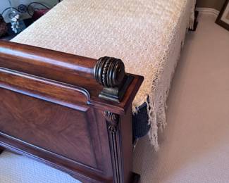 Upscale Regency Empire Style Twin Bed