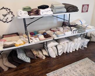 We have a glorious selection of fine linens