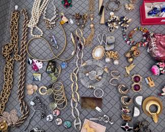Beautiful selection of costume jewelry, vintage, unique items, and more.