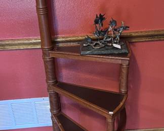 Library bookshelf spiral stairs or can be used for many other things