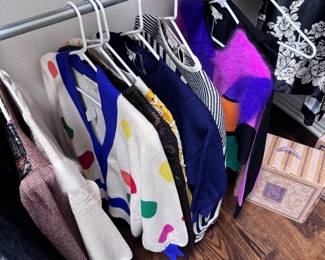 Vintage 1980s Designer Sweaters