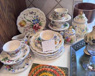 Italian Majolica, 21 pc