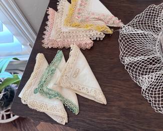 All lace is handmade and vintage