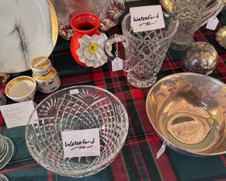 Waterford bowl and pitcher