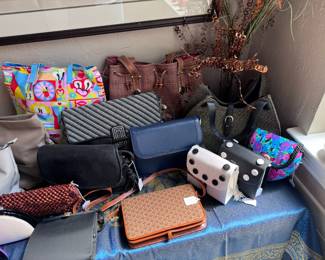 Vintage Victor Costa, Barlavento, After 5, Magic Josef Rose, Estée Lauder, Fumo-B Purses