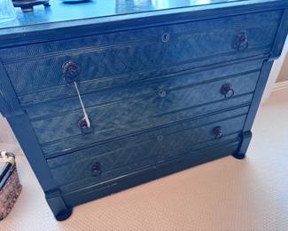 Vintage Faux Finished Dresser