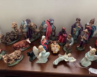 Nativity set