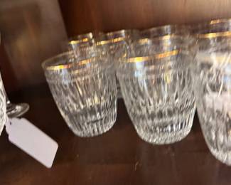 Waterford low ball glasses
