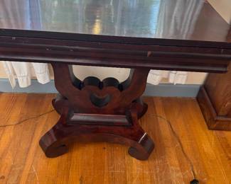 Antique card table