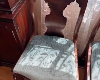 Set of 4 antique side chairs
