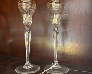 Waterford candlesticks 