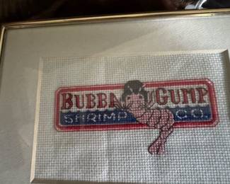 Fun framed needlepoint