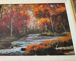 Autumn Landscape by C. Hoppe