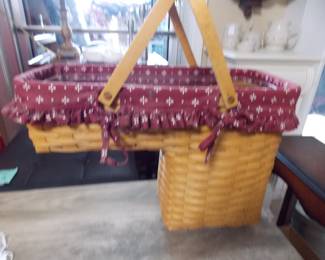 Longaberger step basket