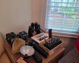 Leather embossing vintage camera