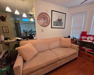 Sofa print copper wall hanging