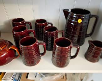 Vintage pottery Marcrest Daisy and Dot stoneware