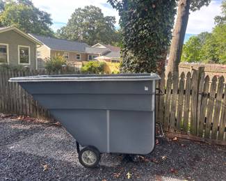 1 cu ft dump cart, huge