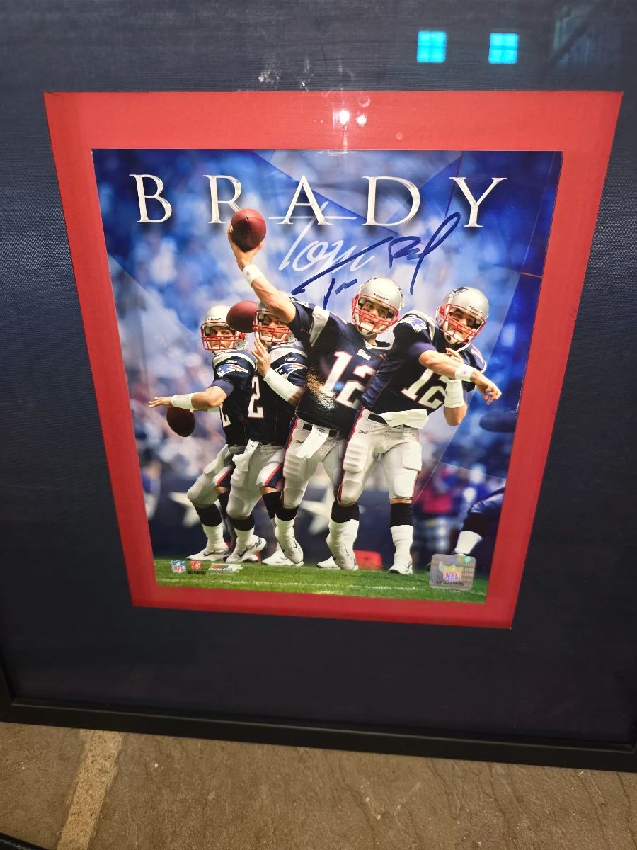 TOM BRADY Authentic and Signed