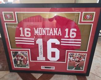 Joe Montana Authentic and Signed