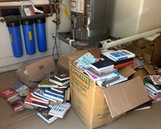 BOOKS BOOKS AND MORE BOOKS 