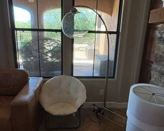 CHILDS CHAIR- FLOOR LAMP