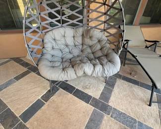 PATIO EGG CHAIR