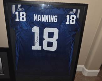 PEYTON MANNING COLTS JERSEY Authentic and Signed