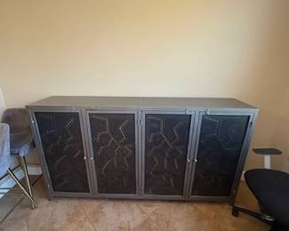 INDUSTRIAL STYLE STORAGE CABINET OR BUFFET