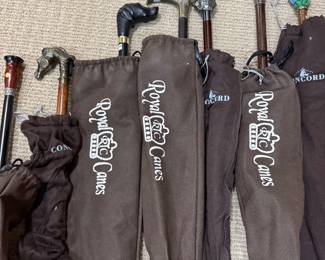 Collectable walking sticks