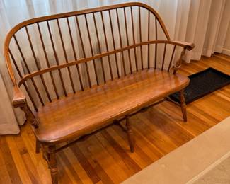 Spindle back bench