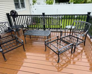 Patio with cushions