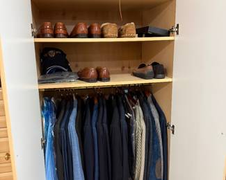 Men’s shoes and suits