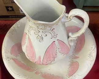 Old Pitcher and Bowl Set
