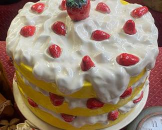 Covered Cake Stand