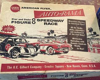 American Flyer Auto-Rama Race Set in Box